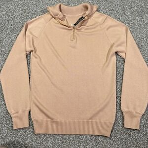 Vintage Givenchy Sport Qiana Nylon Women's Sweater  1970s Talon Zipper